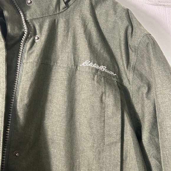 EDDIE BAUER WEATHEREDGE EB650 down WOMEN WINTER JACKET IN OLIVE GREEN SIZE XXL - Picture 2 of 14